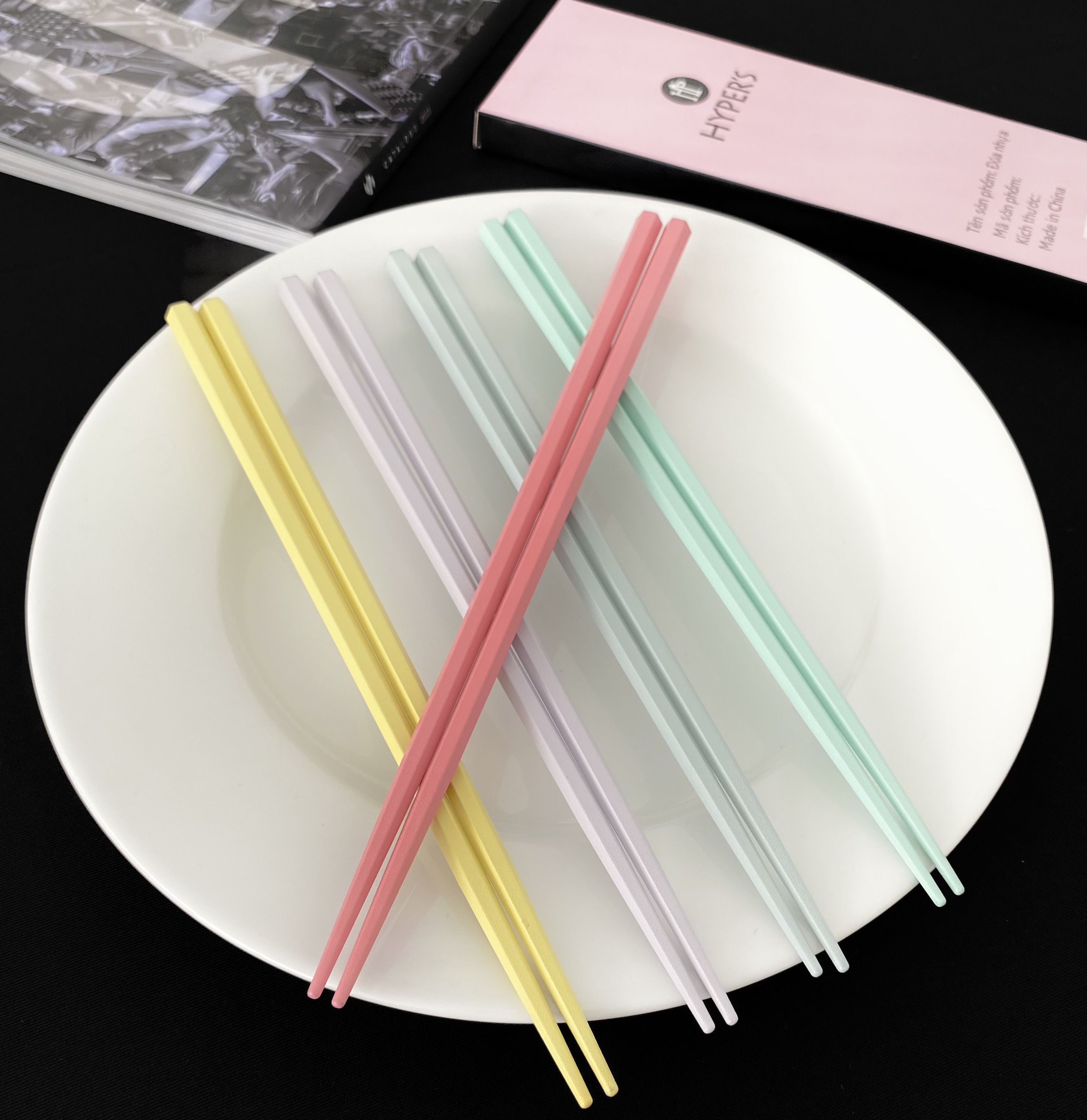 Đũa màu pastel giá tốt mua ngay