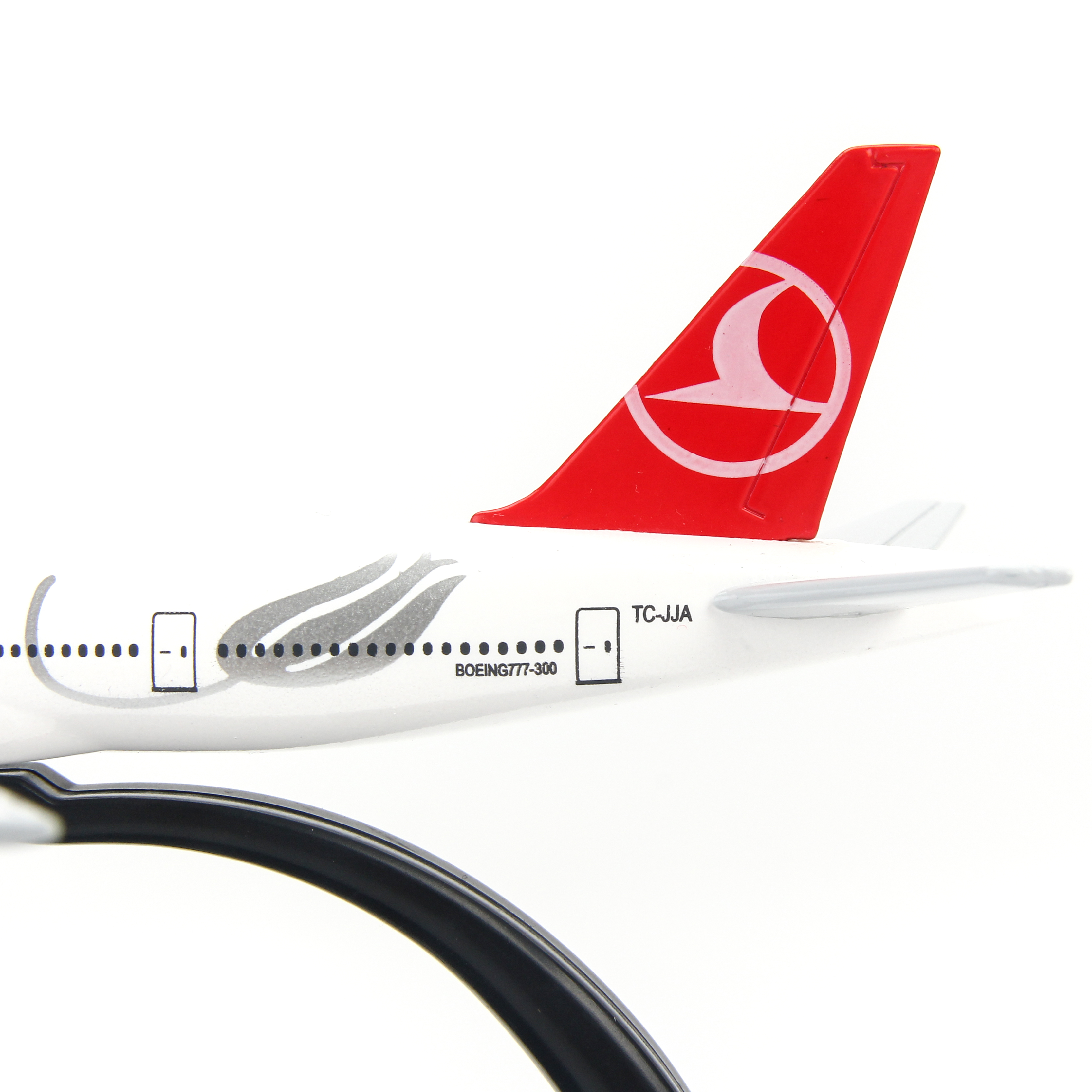 Mô Hình Máy Bay Trưng Bày Boeing 777 Turkish Airlines Everfly (Trắng)