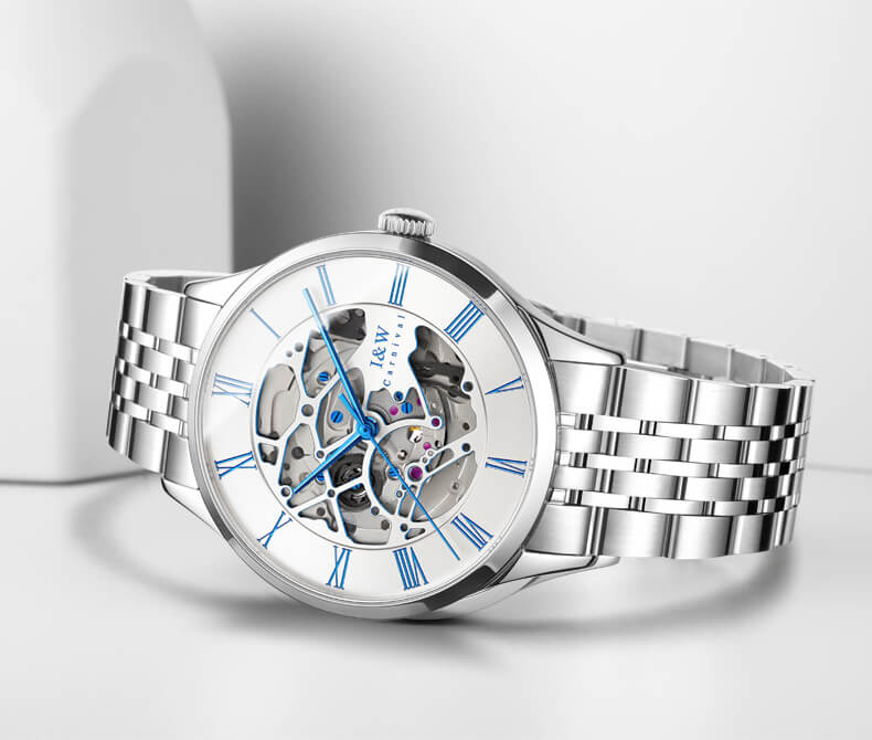 Đồng hồ nam chính hãng IW CARNIVAL IW522G-1 Kính sapphire ,chống xước,Chống nước 50m ,Bảo hành 24 tháng,Máy cơ ,Dây kim loại thép 316L không gỉ,thiết kế lộ cơ thể thao
