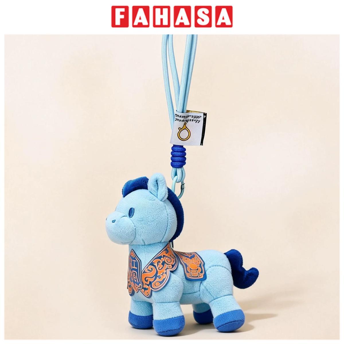 Móc Khoá Thú Bông Hình Ngựa - LC5064-65-66 - Màu Xanh Dương