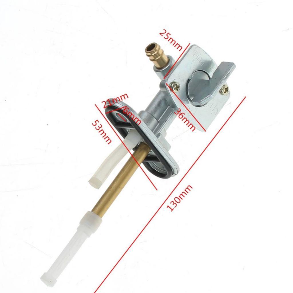 2xMotorcycle Fuel Gas Petcock Tap Valve Switch Pump for