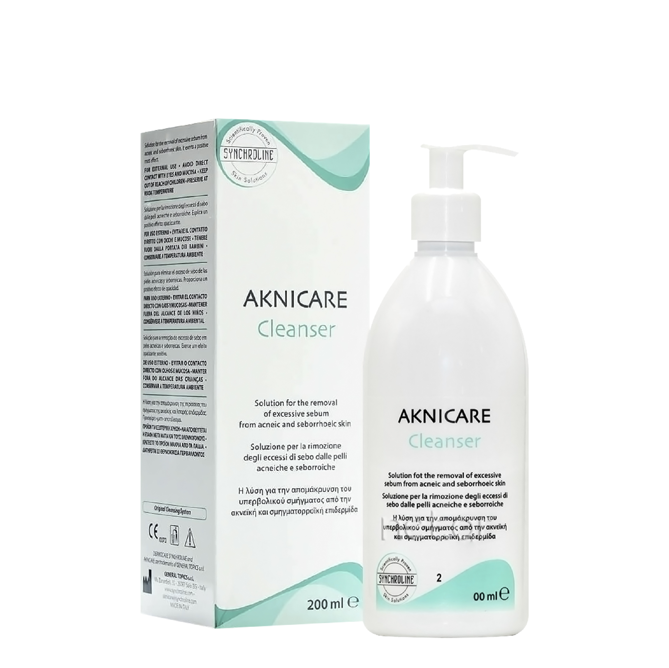 Sữa rửa mặt cho da dầu mụn Aknicare Cleanser 200ml