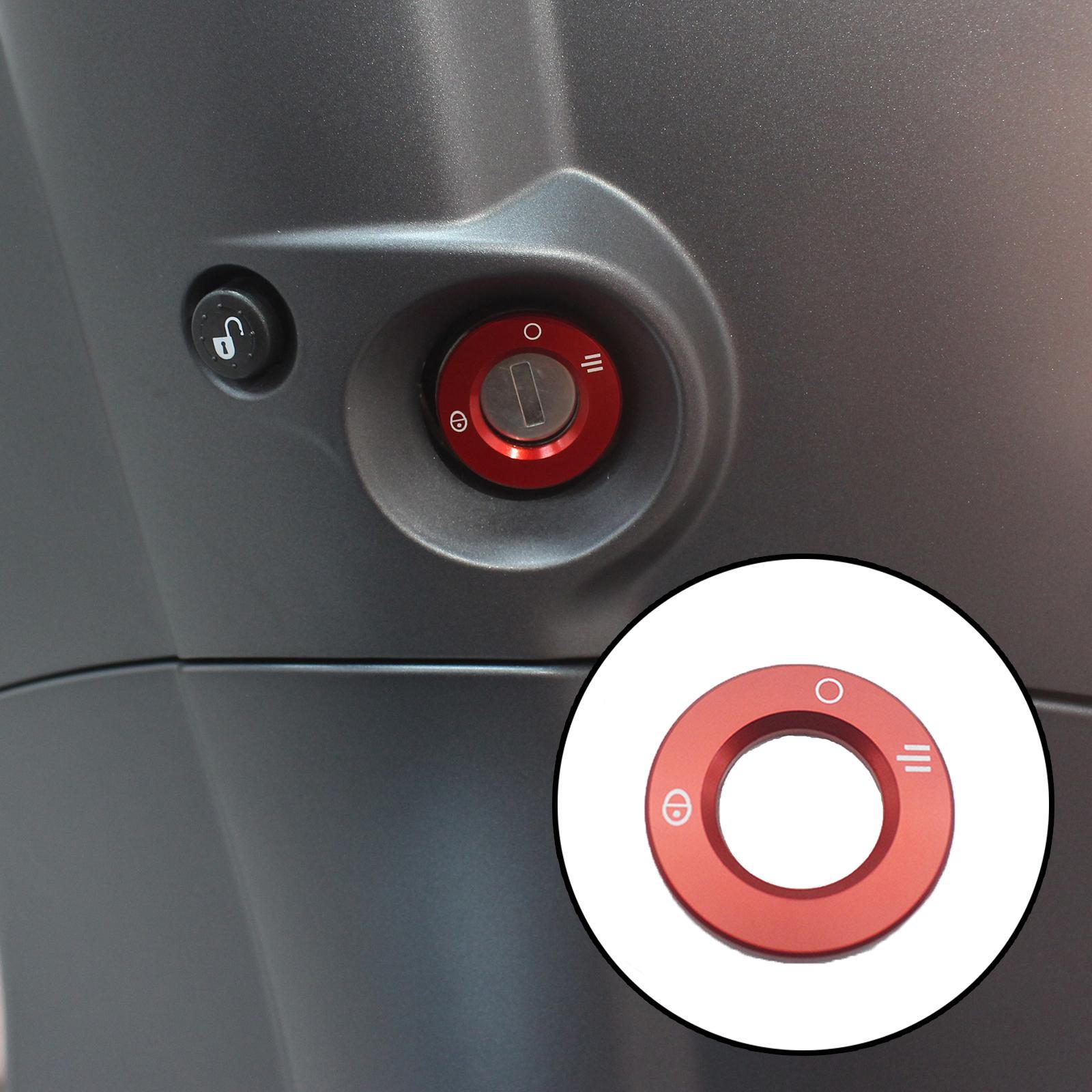Motorcycle Steering Lock Trim for Vespa LX LXV S Easy Install