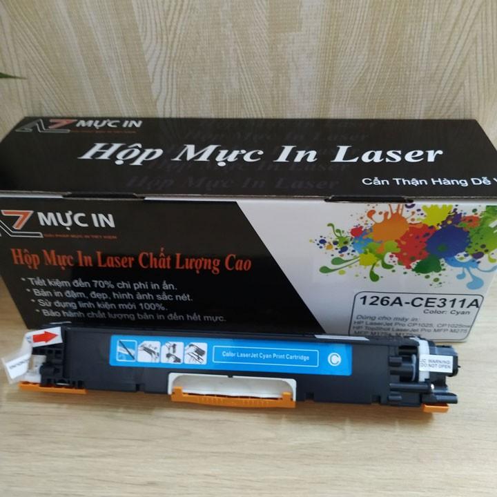 Mực 126A CE310/ CE311/ CE312/ CE313 dùng cho máy in laser màu Hp Cp1025, CP1025W