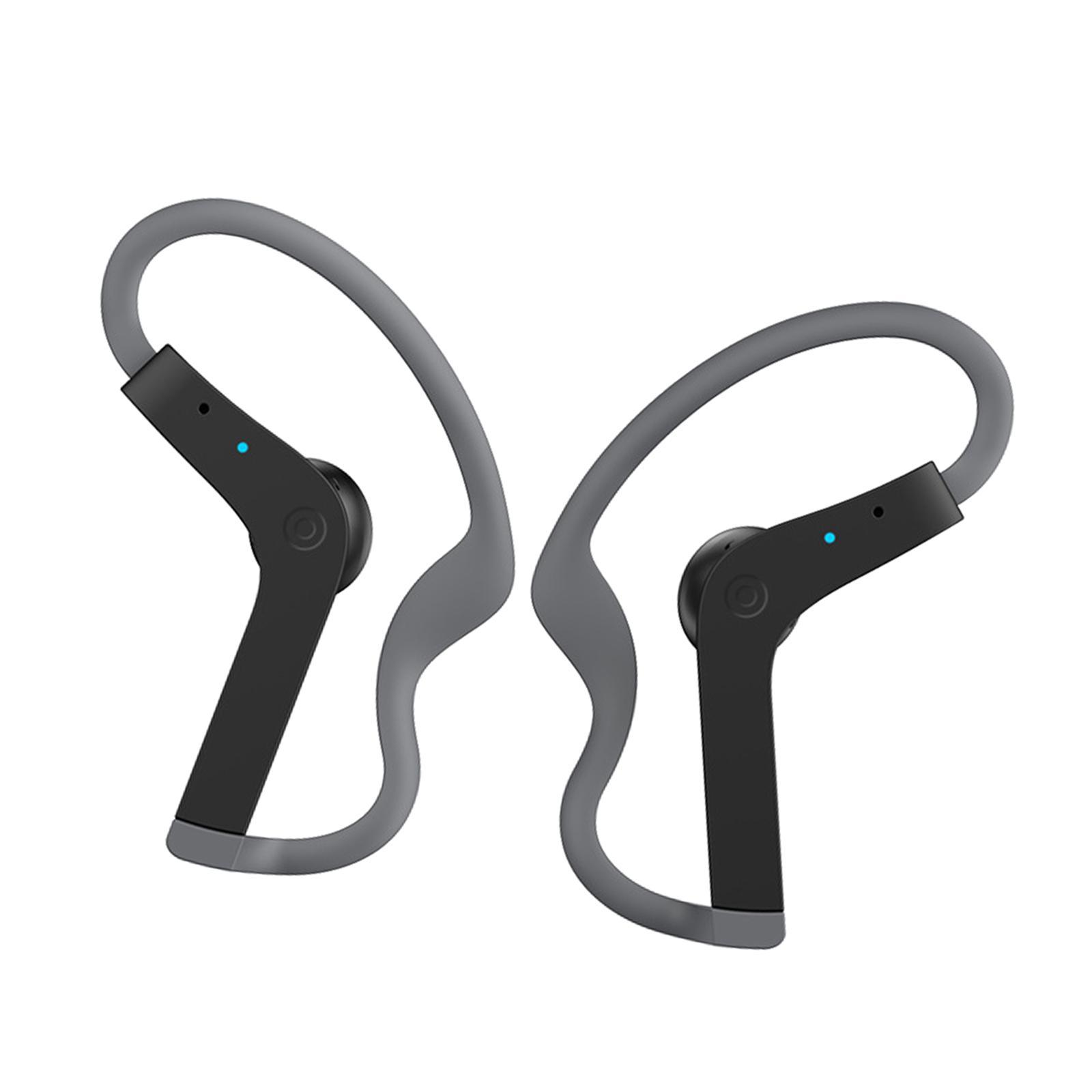 True Wireless with Earhooks Deep Bass for Workout