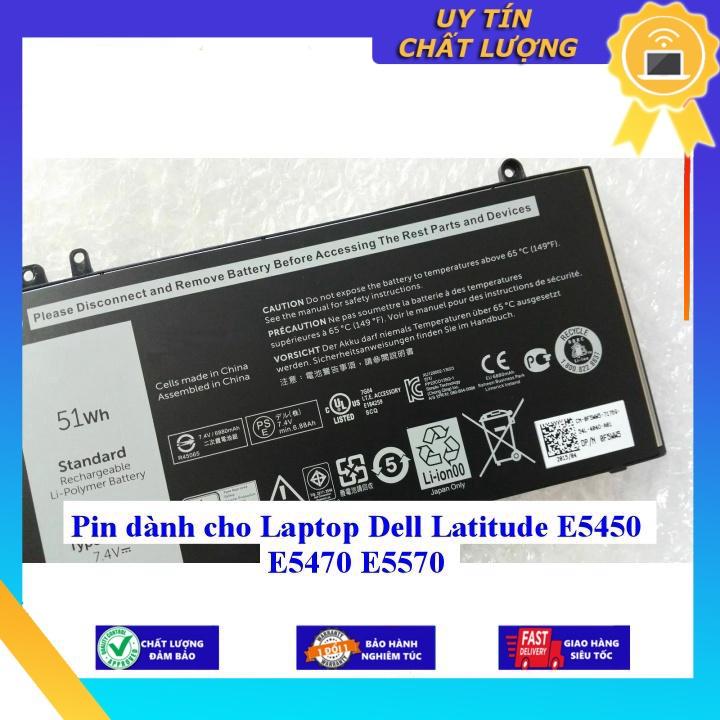 Pin dùng cho Laptop Dell Latitude E5450 E5470 E5570 - Hàng Nhập Khẩu New Seal