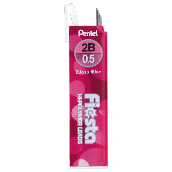 Ruột Chì Kỹ Thuật Fiesta 2B 0.5 mm - Pentel C235TF-2BE (20pcs x 60mm)