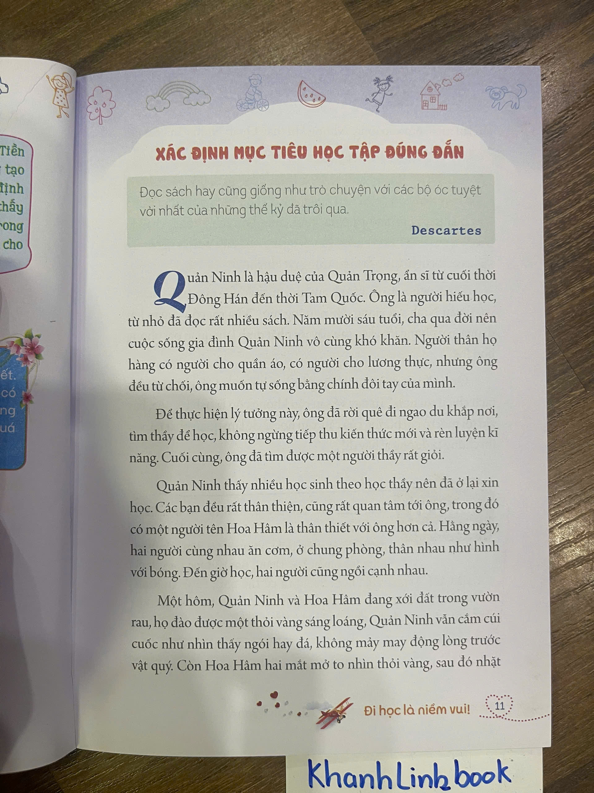 Sách - Nhật ký trưởng thành của đứa con ngoan (Kỹ năng sống dành cho học sinh) - Đi học là niềm vui