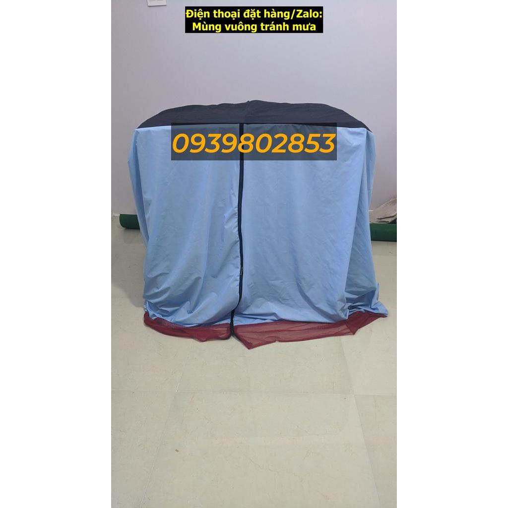 Mùng vuông 1m cao 1,5m chống mưa
