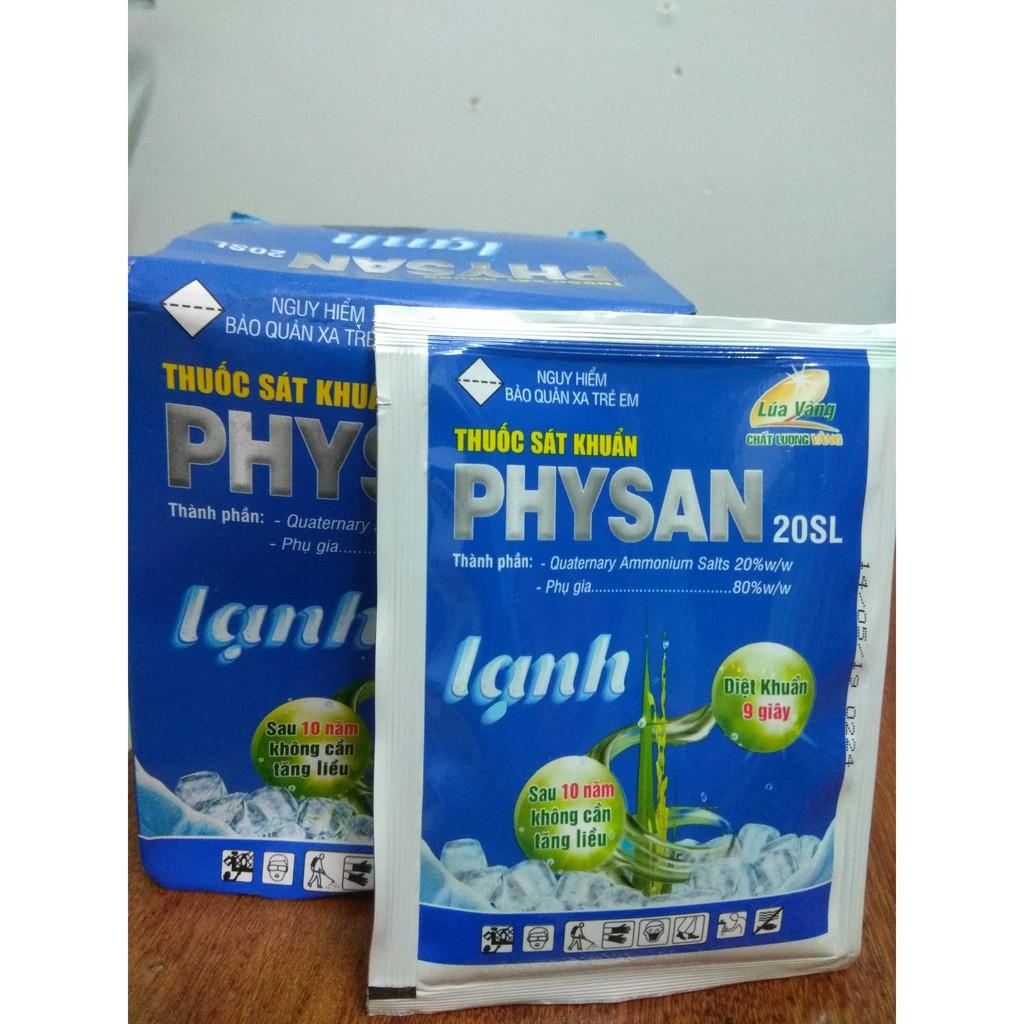 Physan 20sl lạnh gói 25 ml -Dung dịch trị nấm cây trồng