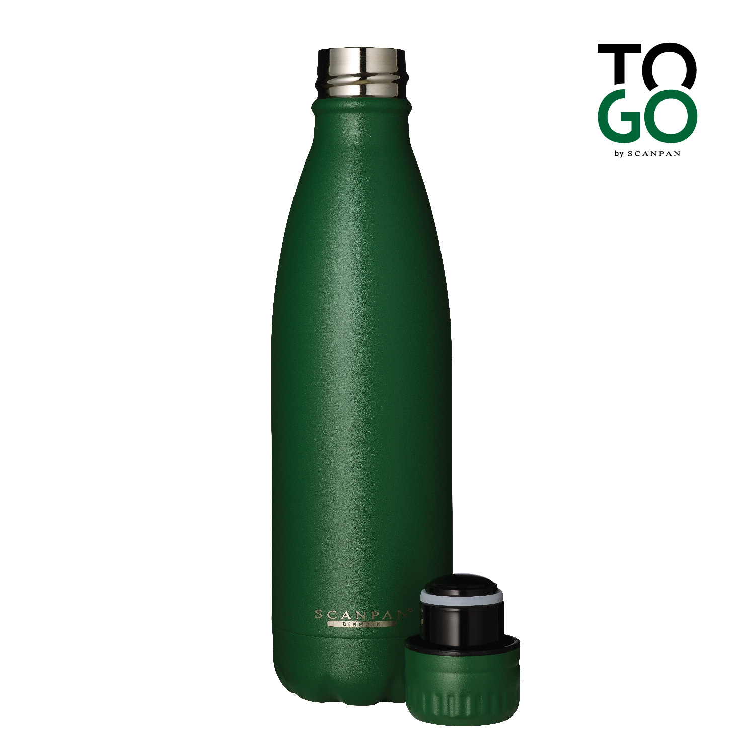 Bình giữ nhiệt Scanpan To Go 500ml màu xanh lá - 51000114 - Hàng chính hãng