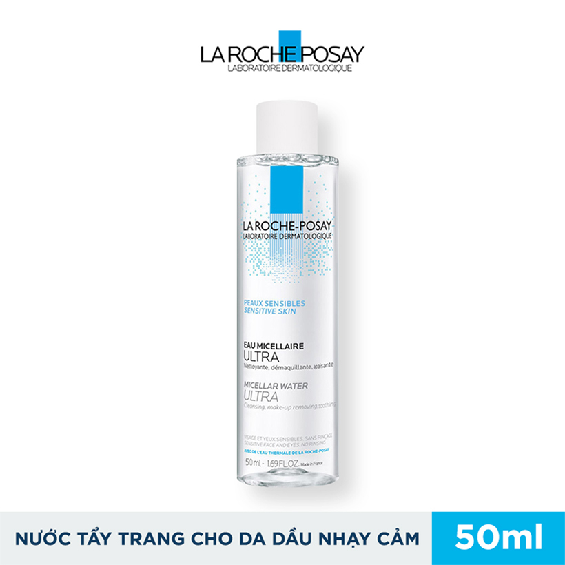 Bộ Đôi Kem Chống Nắng Giúp Bảo Vệ Da Dành Cho Da Bóng Dầu, Dễ Nổi Mụn La Roche-Posay Anthelios Anti-Imperfection 50ml &amp; Nước Tẩy Trang Cho Da Nhạy Cảm Micellar Water 50ml