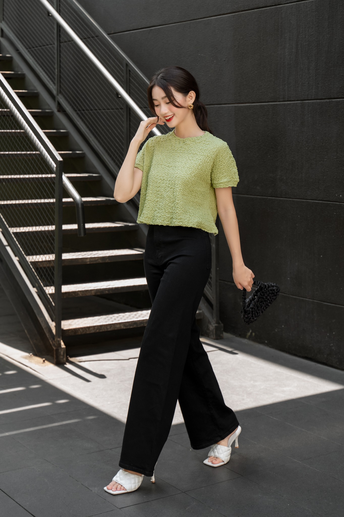 OLV - Quần Long Black Trouser