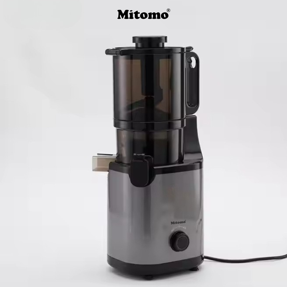 Máy Ép Chậm, Máy Ép Trái Cây Công Nghiệp Mitomo KJ3081 Kiệt Bã - Hàng Chính Hãng Bảo Hành 3 Năm