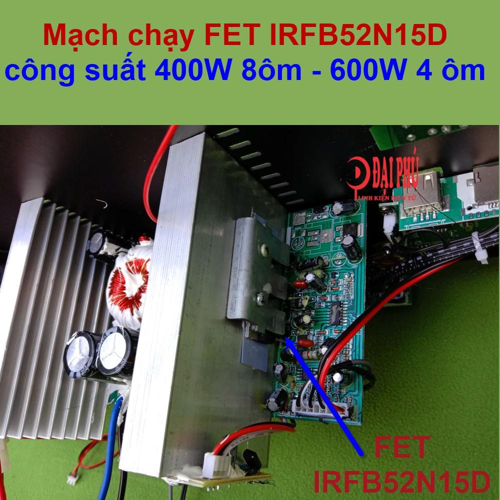 Mạch loa kéo Reverb Echo + Chống hú công suất lớn chuyên loa kéo 5 tấc đôi, 6 tấc đôi cao cấp - âm thanh cực mạnh