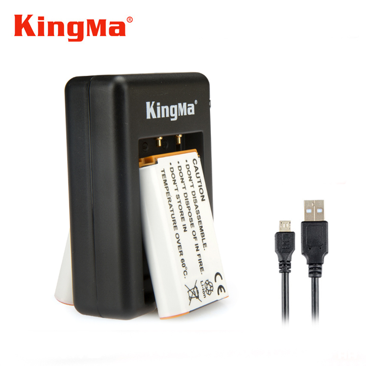 Sạc pin đôi KingMa BM028 cho Sony RX100 AS30V AS100VR HX400 WX300 - Hàng Chính Hãng