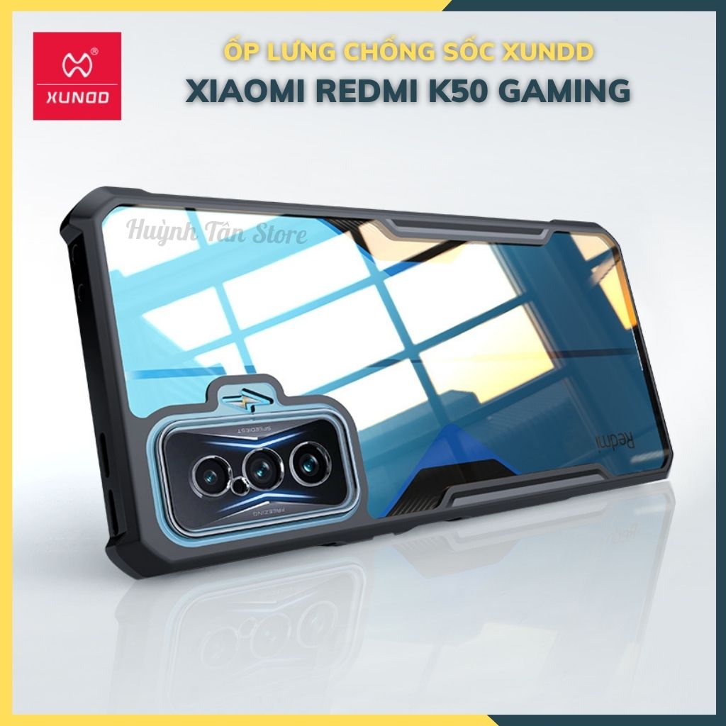 Ốp lưng chống sốc XUNDD cho redmi k50 gaming bảo vệ camera - hàng nhập khẩu
