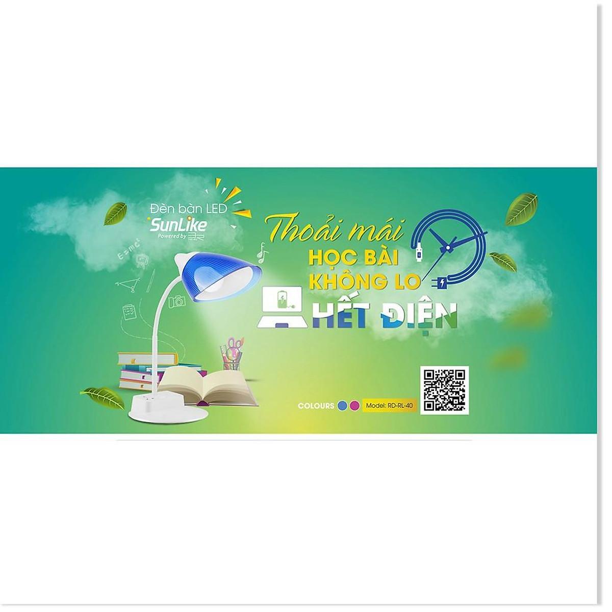 Đèn bàn LED chống cận 8W Rạng Đông RD-RL-40