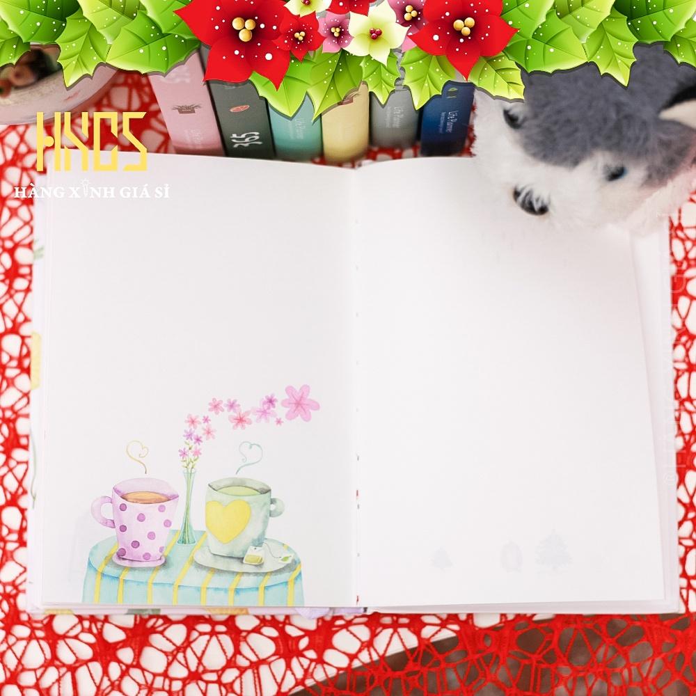 SỔ KẾ HOẠCH PLANNER 365 - GIẤY IN HÌNH DỄ THƯƠNG, Kích thước : 18x13 cm