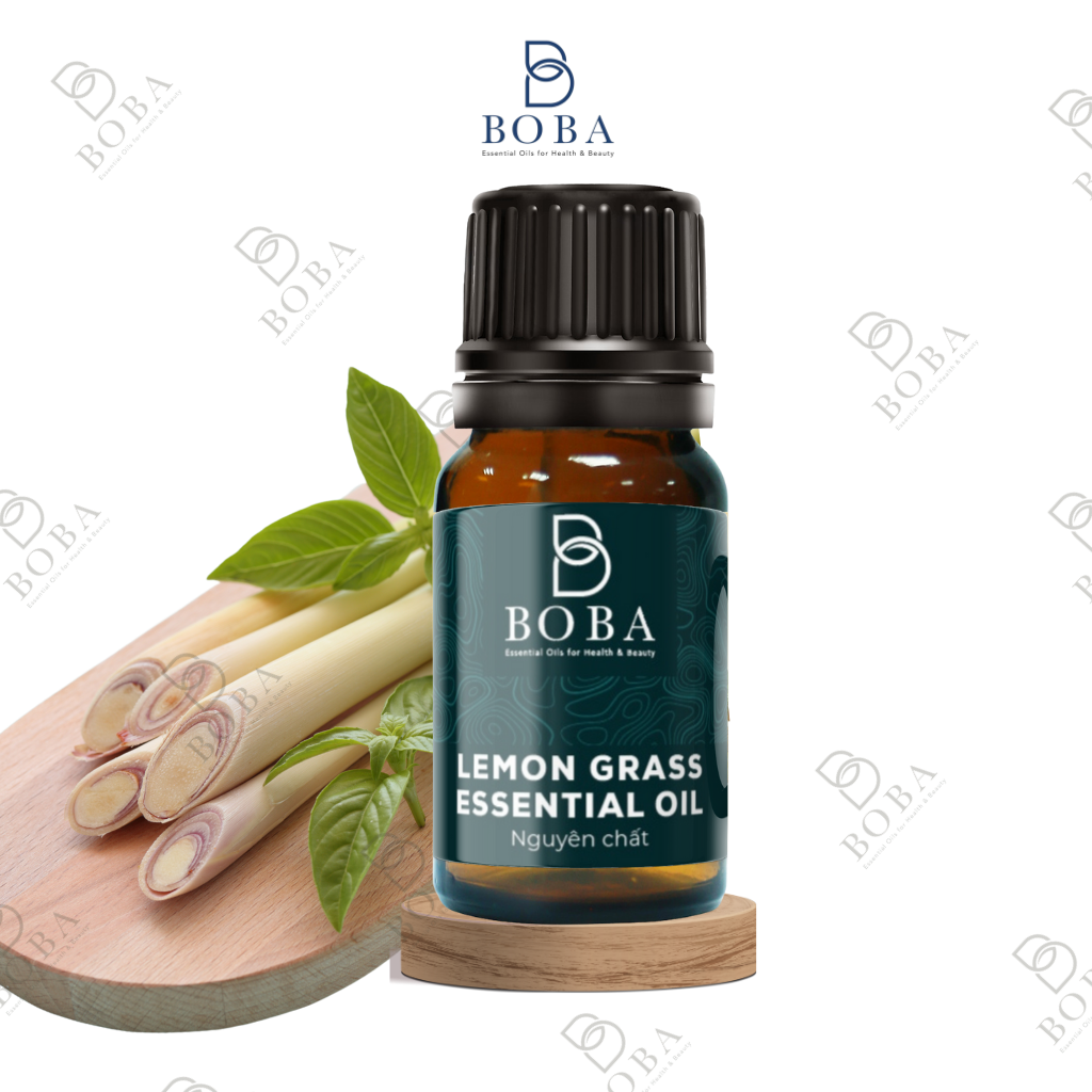 Tinh Dầu Sả Chanh Thiên Nhiên, Xuất Xứ Ấn Độ , Khuếch Tán Hương Thơm, Giải Tỏa Căng Thẳng, Tinh Dầu Boba