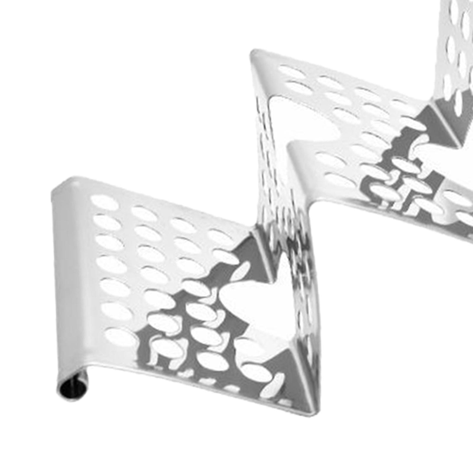 Stainless Steel Taco Holders Holds up to 3 Tacos Roll Rack Taco Holder Stand