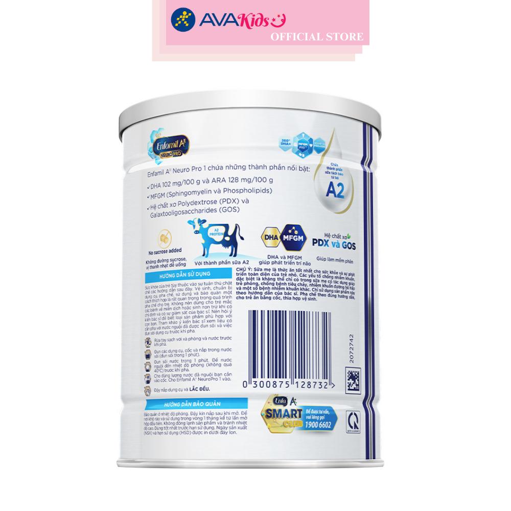 Sữa bột Enfamil A2 Neuropro Infant Formula số 1 350g (0 - 6 tháng)- Hàng chính hãng