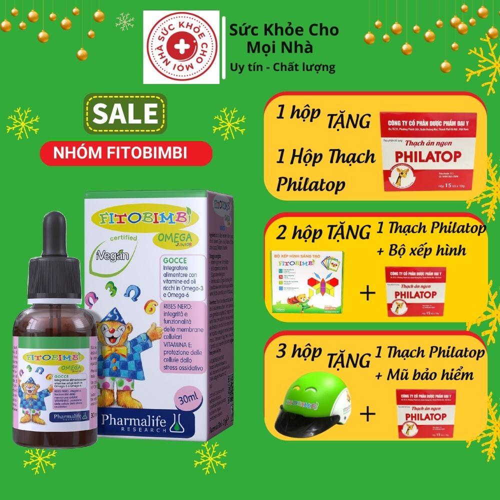 FITOBIMBI Omega Junior - Phát Triển Trí Não,Tăng Cường Miễn Dịch,Tốt Cho Mắt(Lọ nhỏ giọt 30ml)