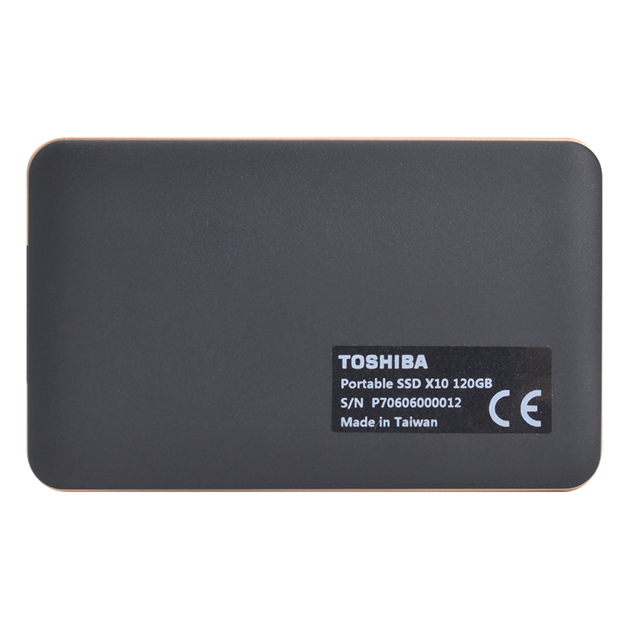 Ổ Cứng SSD Gắn Ngoài Toshiba SSDX10 120GB - Hàng Chính Hãng