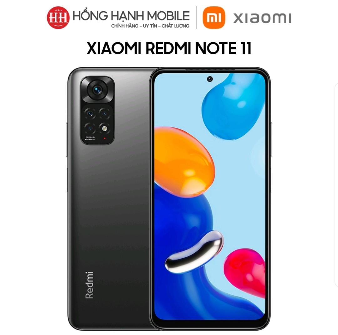 Điện Thoại Xiaomi Redmi Note 11 4GB/64GB - Hàng Chính Hãng