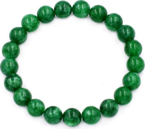 Vòng tay chuỗi Cẩm Thạch Sơn Thủy 8 ly 20 hạt - hợp mệnh Mộc, mệnh Hỏa - Vòng size nhỏ