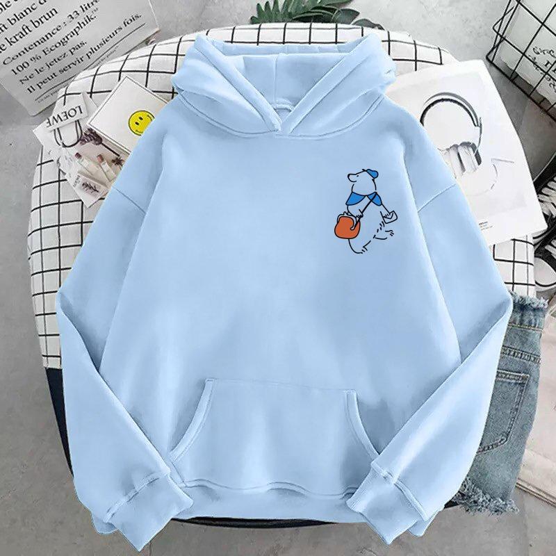 ÁO HOODIE UNISEX IN HÌNH GẤU DỄ THƯƠNG