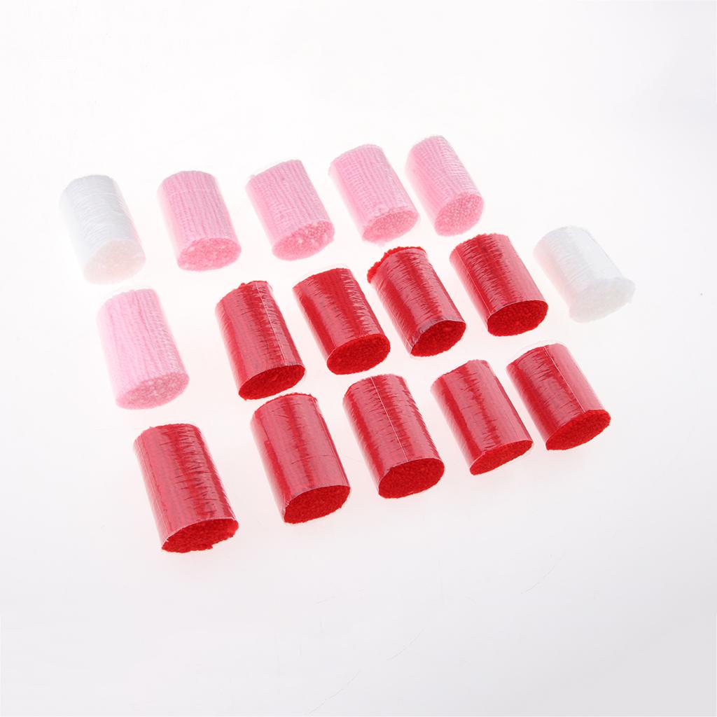 1 Set Latch Hook Rug Making Kits for Adults Heart Pattern Cushion Embroidery