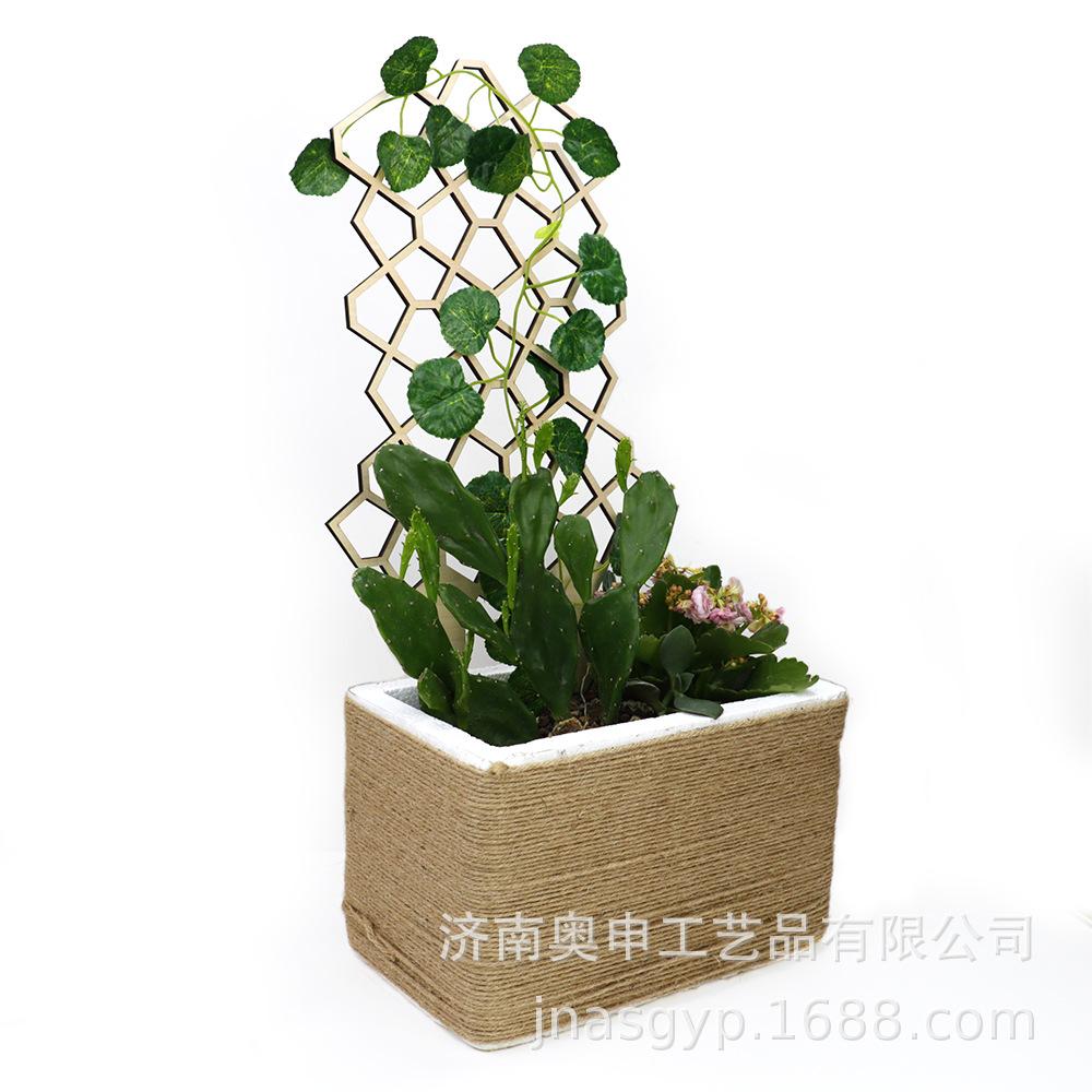 Đảm bảo chất lượng tùy chỉnh bằng gỗ làm vườn cây hỗ trợ leo khung cố định càng cua càng cua phong lan khung leo khung mây trụ cột khung thanh
