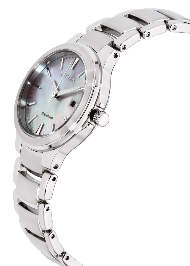 Đồng Hồ Nữ Citizen Eco-Drive Dây Thép Không Gỉ EW2520-56Y - Mặt Xà Cừ (29.7mm)