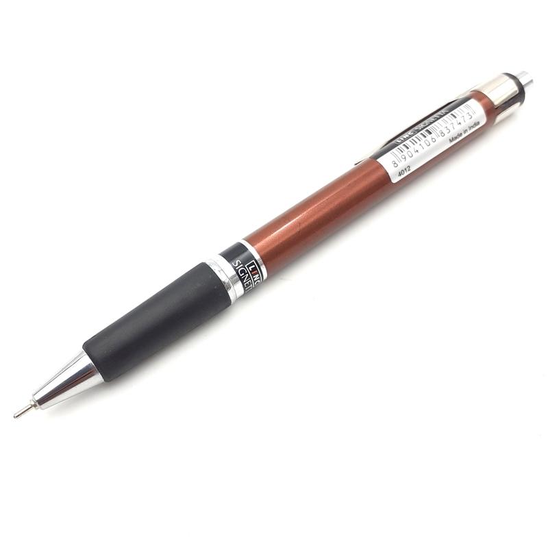 Bút Bi Bấm Linc Signette 0.7mm 4012 - Mực Đen (Màu Thân Bút Giao Ngẫu Nhiên)