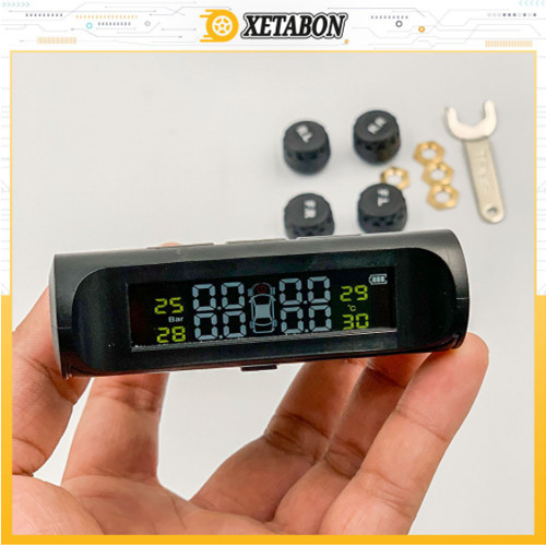 Cảm Biến Áp Suất Lốp Xe Hơi Van Ngoài TPMS cao cấp Dùng Pin