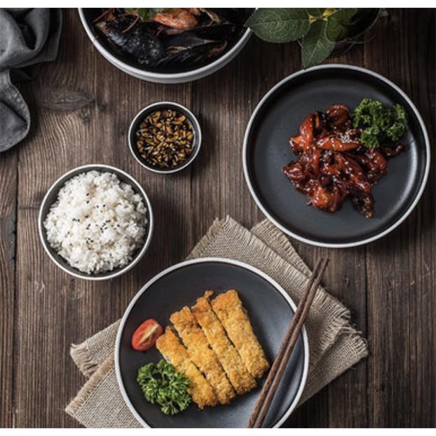 Chén nước chấm - Bộ Chén Đĩa Gốm Hay Là Đá