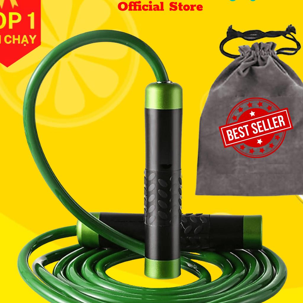 Dây Nhảy Thể Lực Nặng 450g Cho Người Luyện Võ Thuật, Boxing, Muay Thái - Chính Hãng dododios