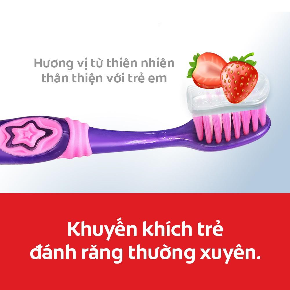 Bộ 2 kem đánh răng trẻ em Colgate Kid Free From không chất nhân tạo cho bé 3 đến 5 tuổi 80g/tuýp