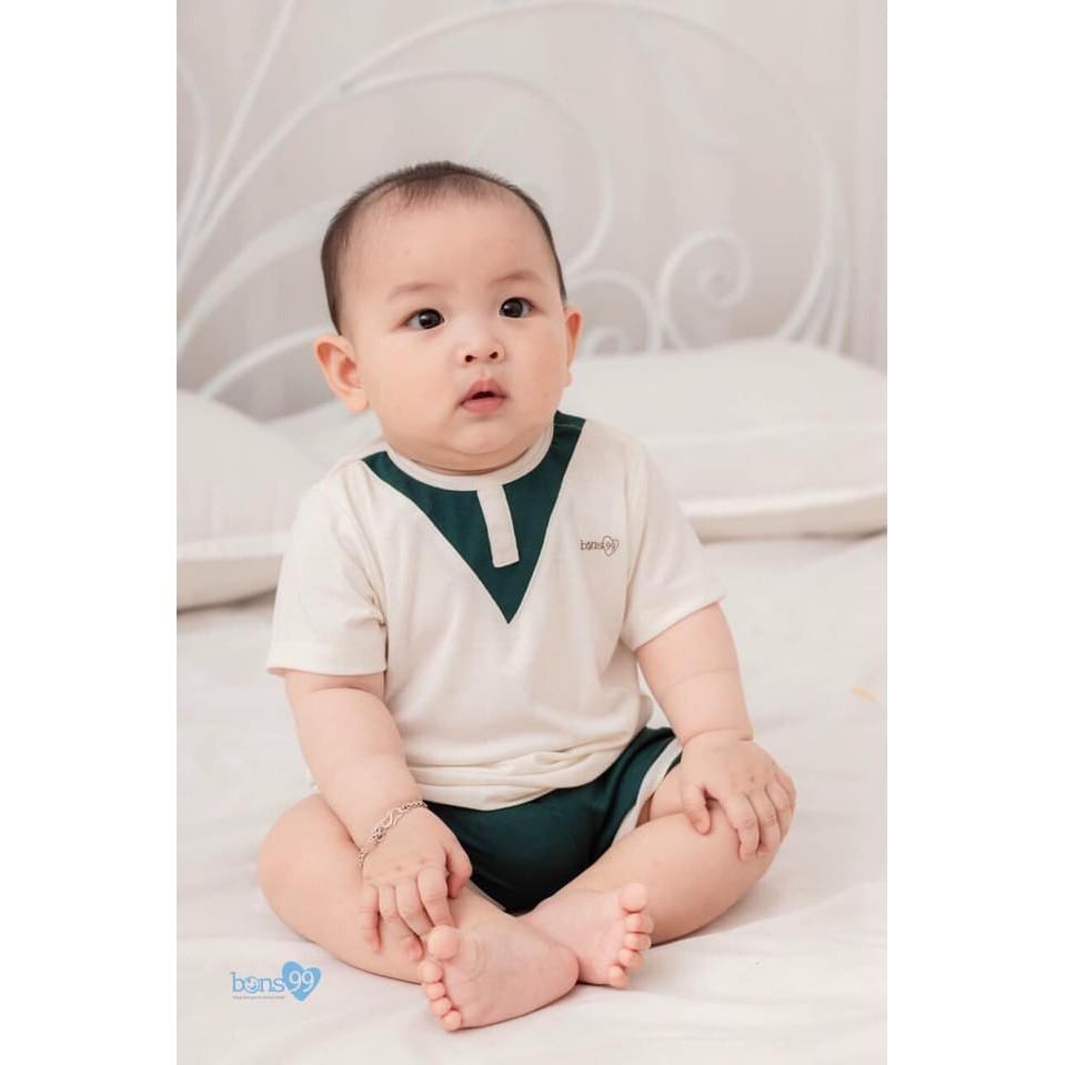 Bộ cộc tay Petit cổ trụ 2021