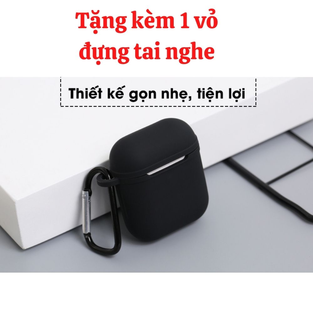 Tai nghe Bluetooth Lanith i12 TWS 5.0 không dây tặng bao đựng silicone bảo vệ – Tai nghe không dây bluetooth kiểu dáng hiện đại, thời thượng - Tai nghe bluetooth nhét tai - Hàng nhập khẩu – TAI00I12W.OPTAIS55B