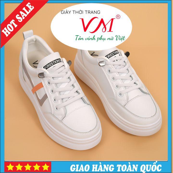 Giày Thể Thao Nữ VM Đế Dẻo Đi Êm Màu Cam - TT.P14108.3F