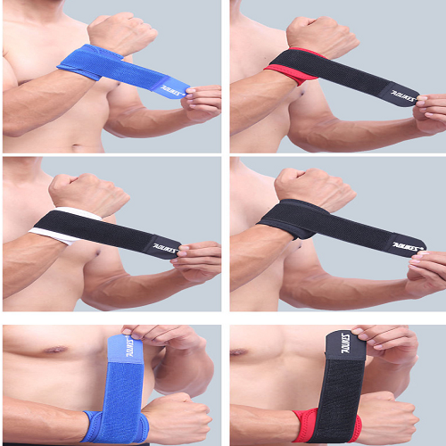 Bó Cổ Tay Thể Thao Cao Cấp Loại Xỏ Ngón , Không Xỏ Ngón - Hỗ Trợ Chống Lật Cổ Tay