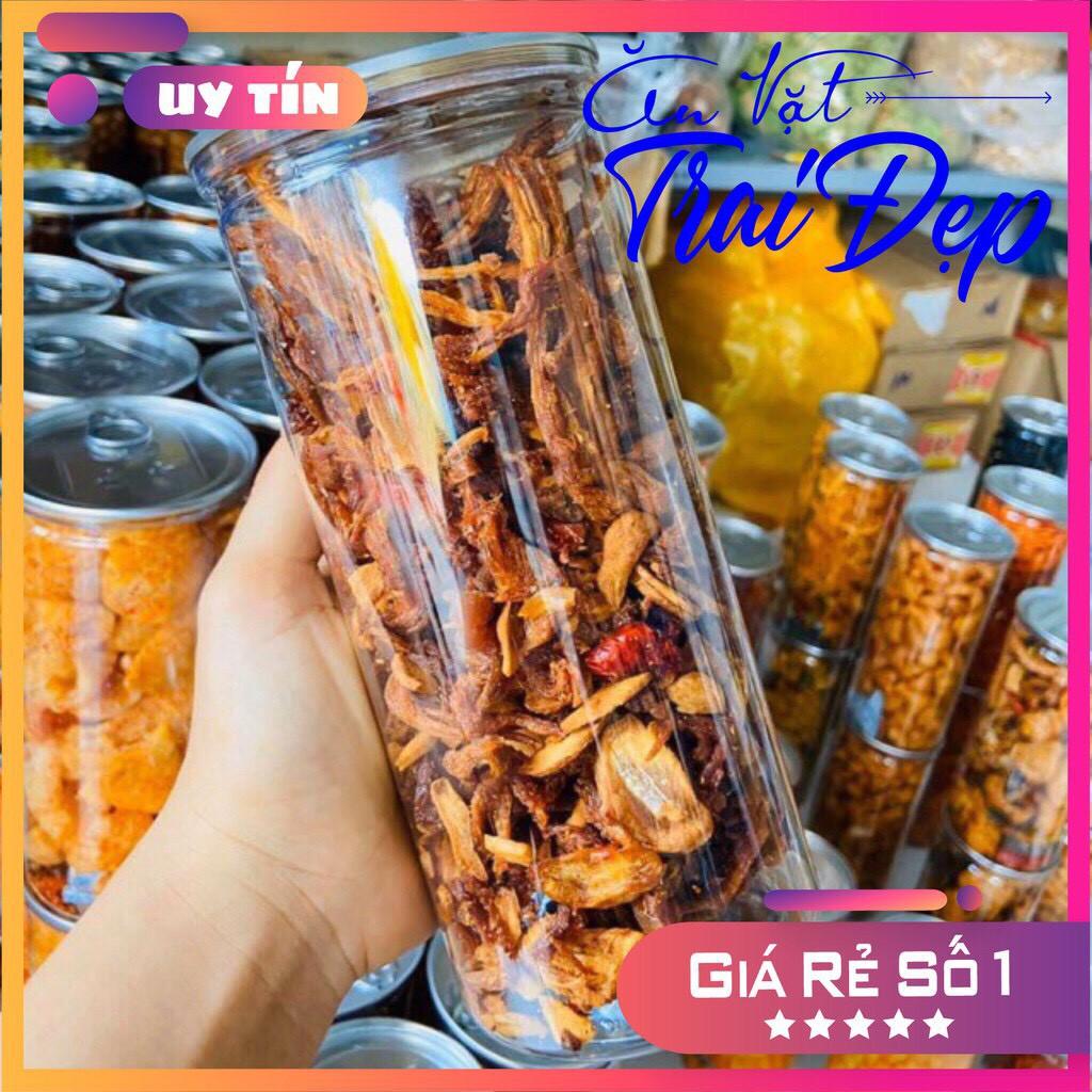 Khô Heo Cháy Tỏi Túi Zip 100g - Trai Đep Snack