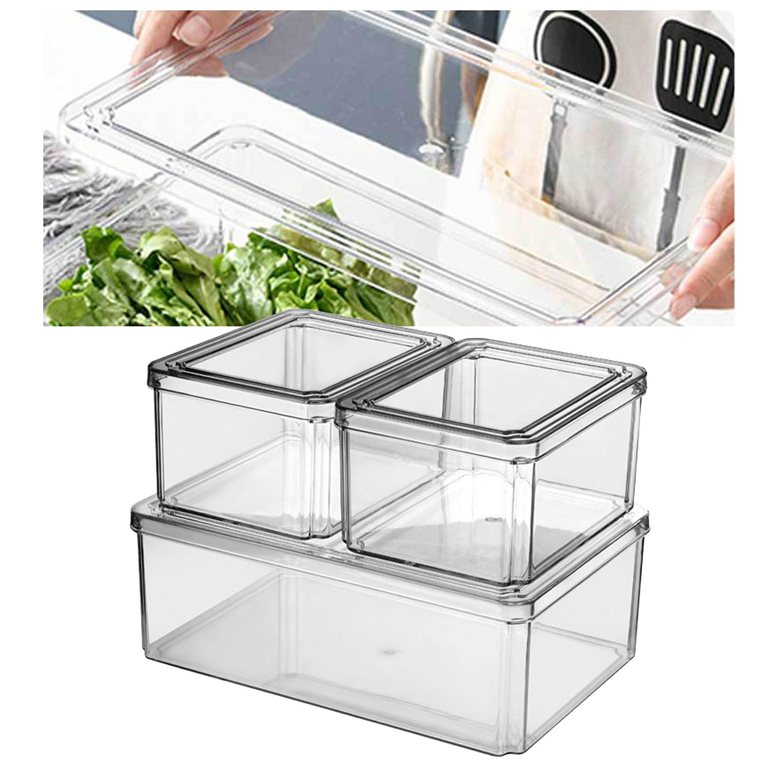 Food Storage Container Fridge Storage Container Fruit Container for Kitchen Set