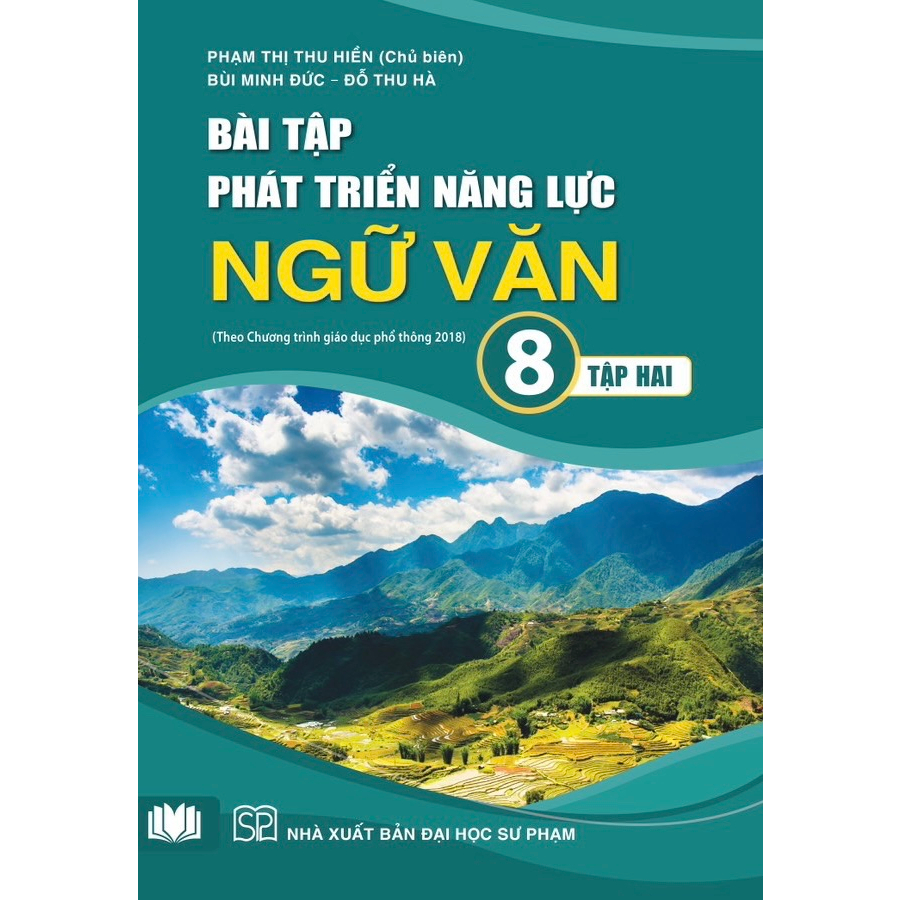 Sách - Bài tập phát triển năng lực môn Ngữ văn lớp 8 Tập 2 - PB1