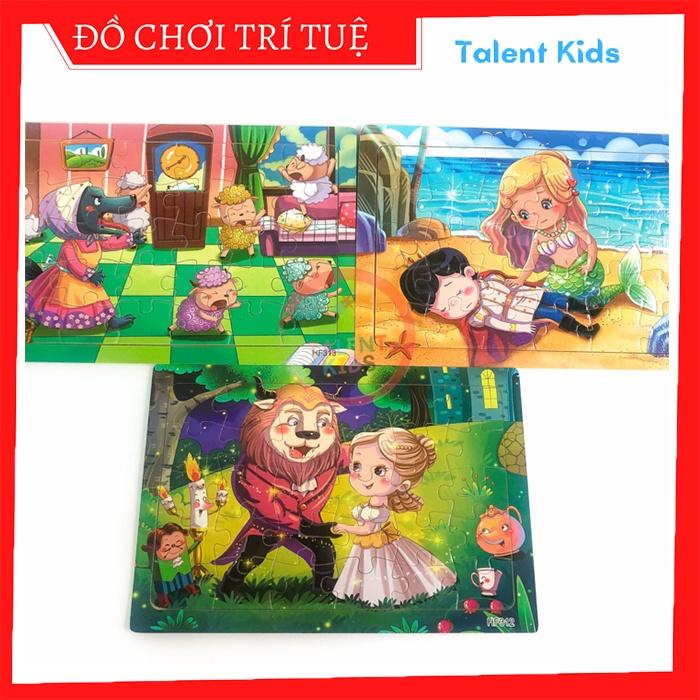 Đồ chơi xếp hình, tranh ghép hình 30 mảnh bằng gỗ cho bé 3 4 5 tuổi giúp bé phát triển trí tuệ