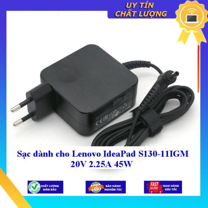 Sạc dùng cho Lenovo IdeaPad S130-11IGM 20V 2.25A 45W - Hàng Nhập Khẩu New Seal