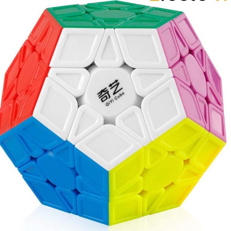 Rubik Megaminx QiYi QiHeng S Stickerless Rubik 12 Mặt Khối Lập Phương Rubik Biến Thể