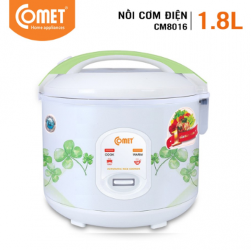 Nồi cơm điện Comet CM8016 MẪU 2023 - Hàng chính hãng